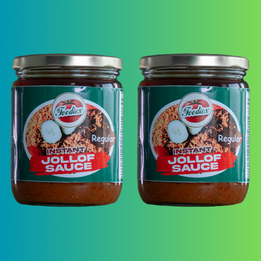 Instant Jollof Sauce 500ML - Regular (2-Pack)
