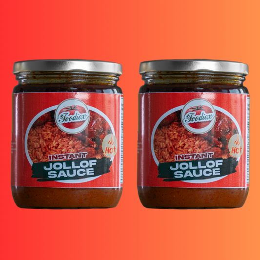 Instant Jollof Sauce 500ML - Spicy (2-Pack)