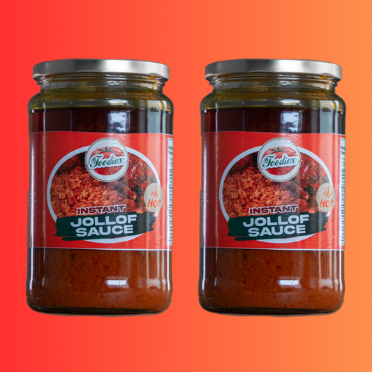 Instant Jollof Sauce 750ML - Spicy (2-Pack)