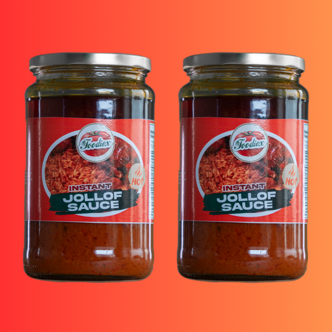 Instant Jollof Sauce 750ML - Spicy (2-Pack)